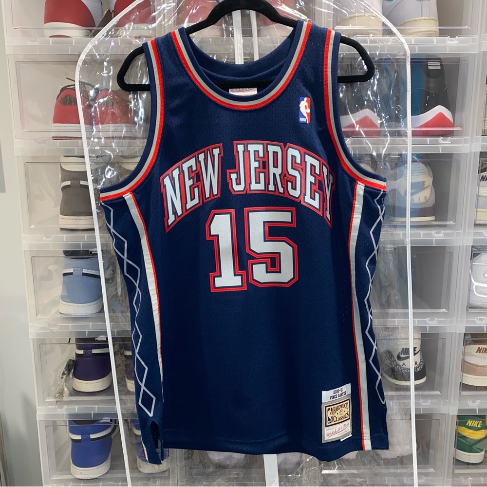 ❌SOLD❌🏀 Swingman Vince Carter New Jersey Nets 2006-07 Jersey 🏀